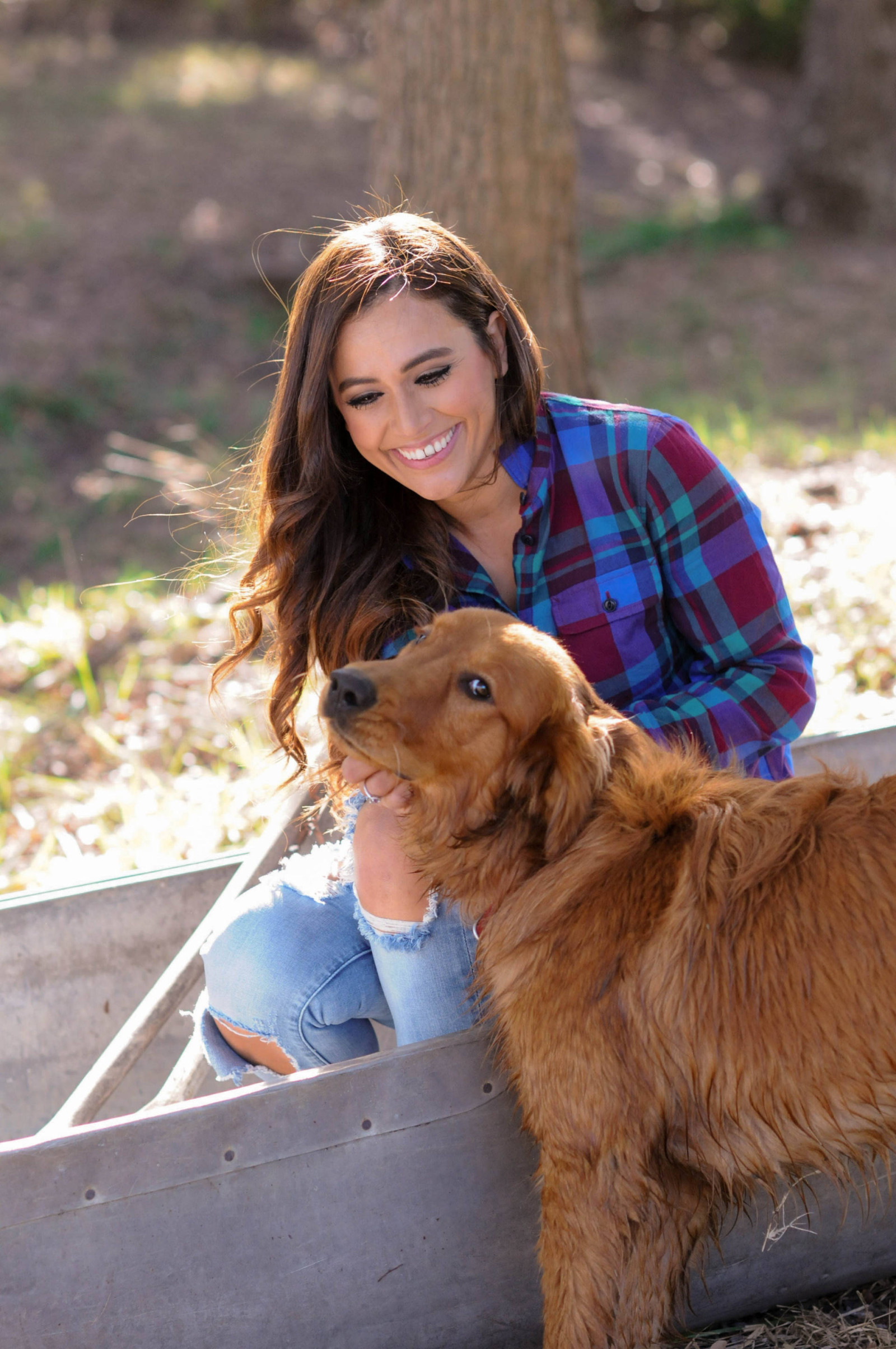 pups and plaid - Jasmine Elias