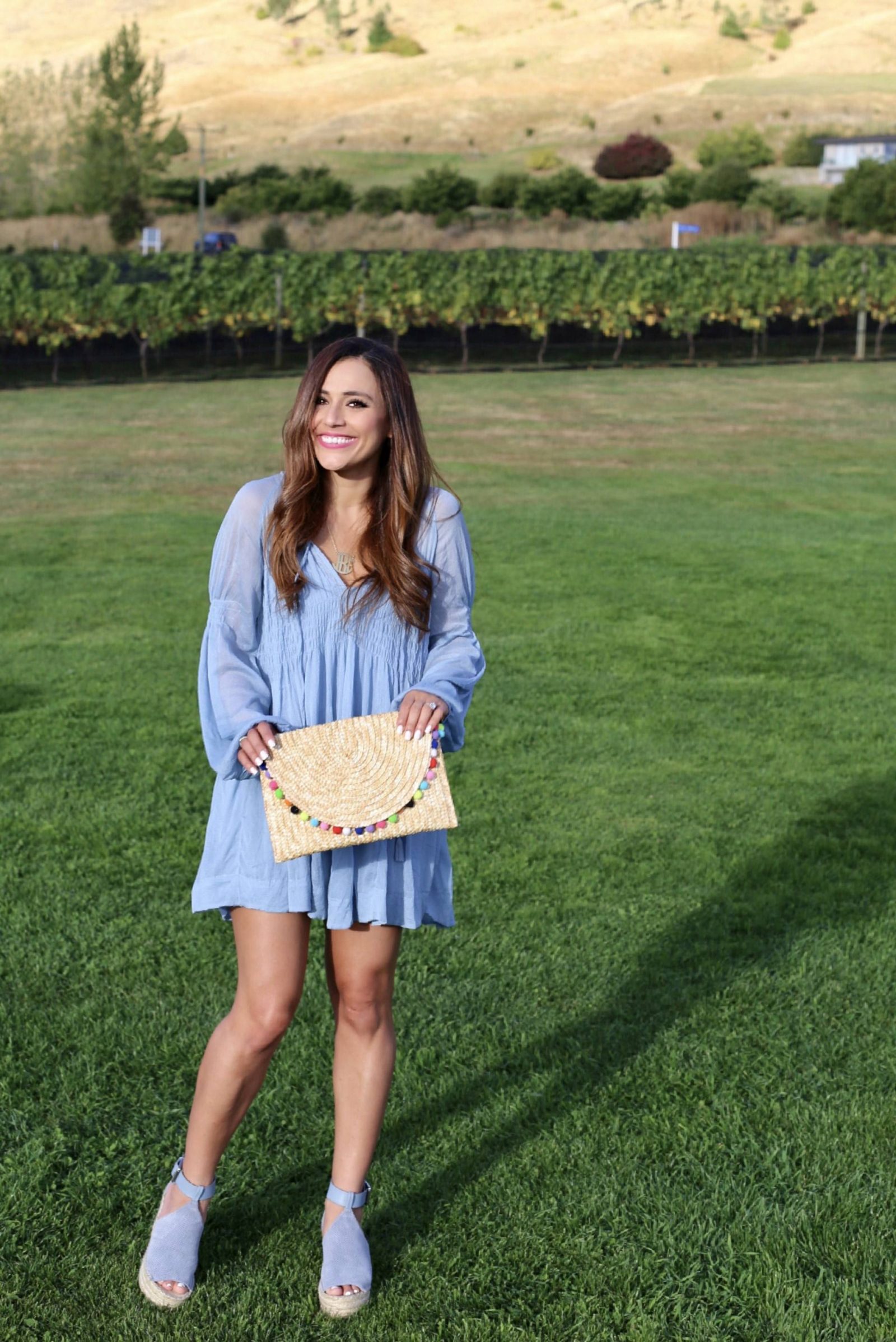 baby blue dress