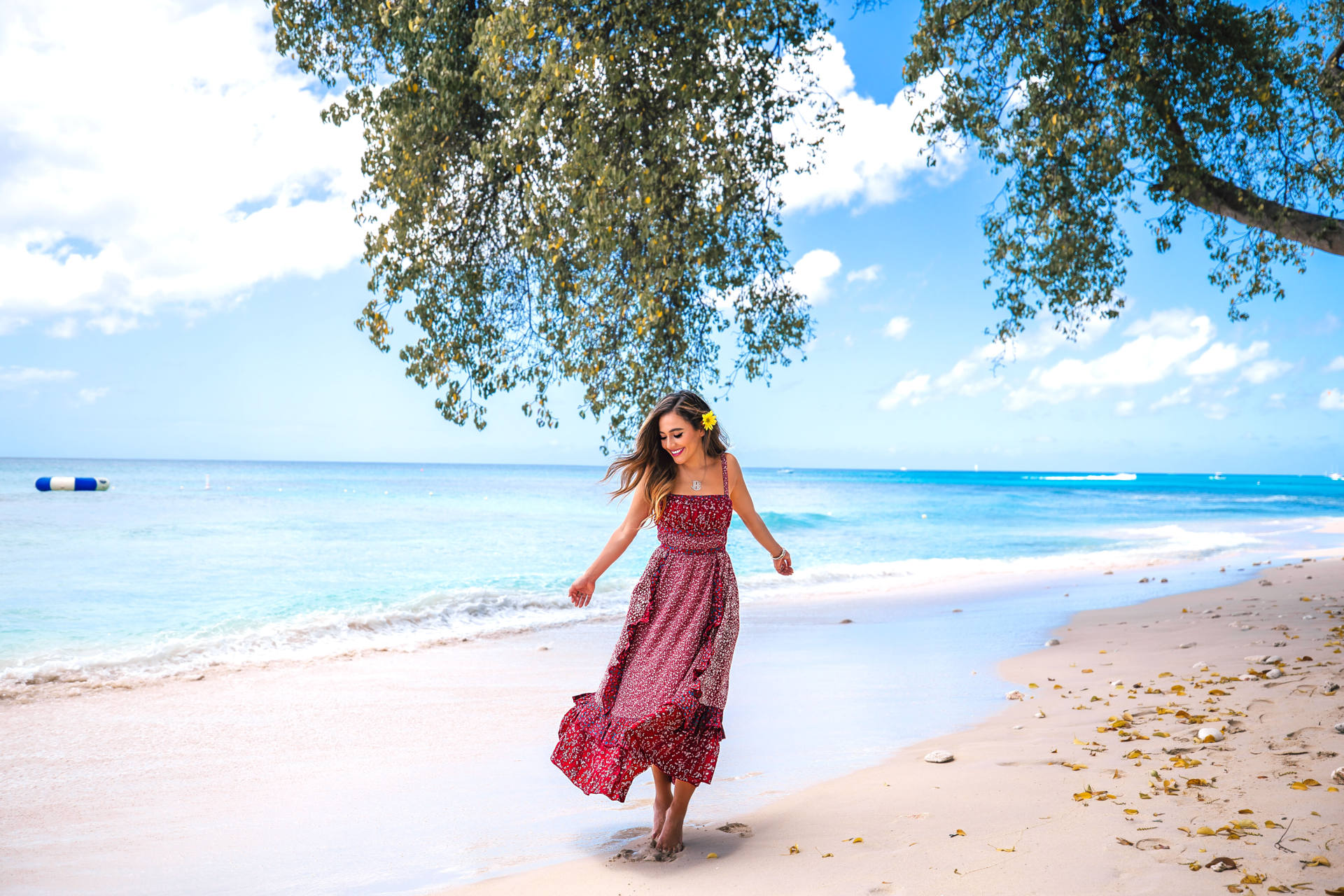 coast maggie print maxi dress