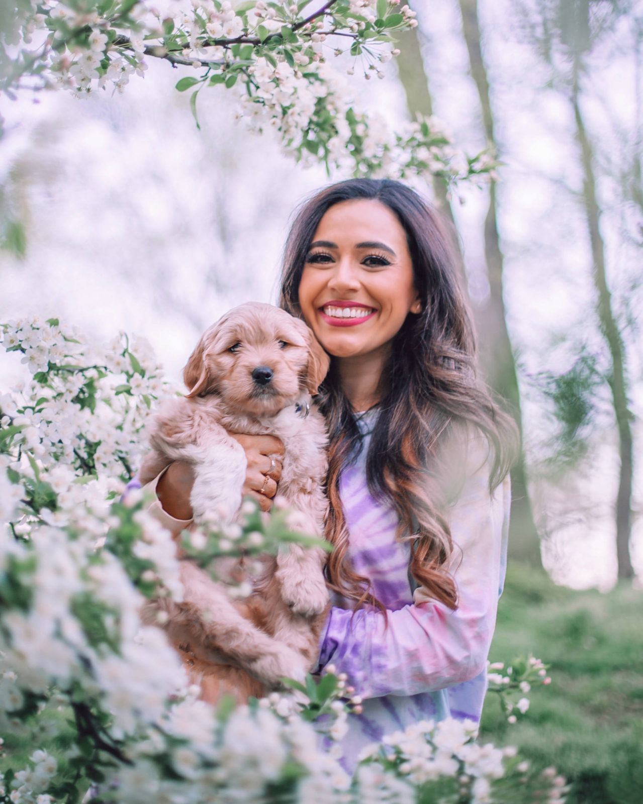 jasmine elias boswell and moose boswell, adorable golden doodle puppy, new york city central park

tips on how to prepare for a new dog