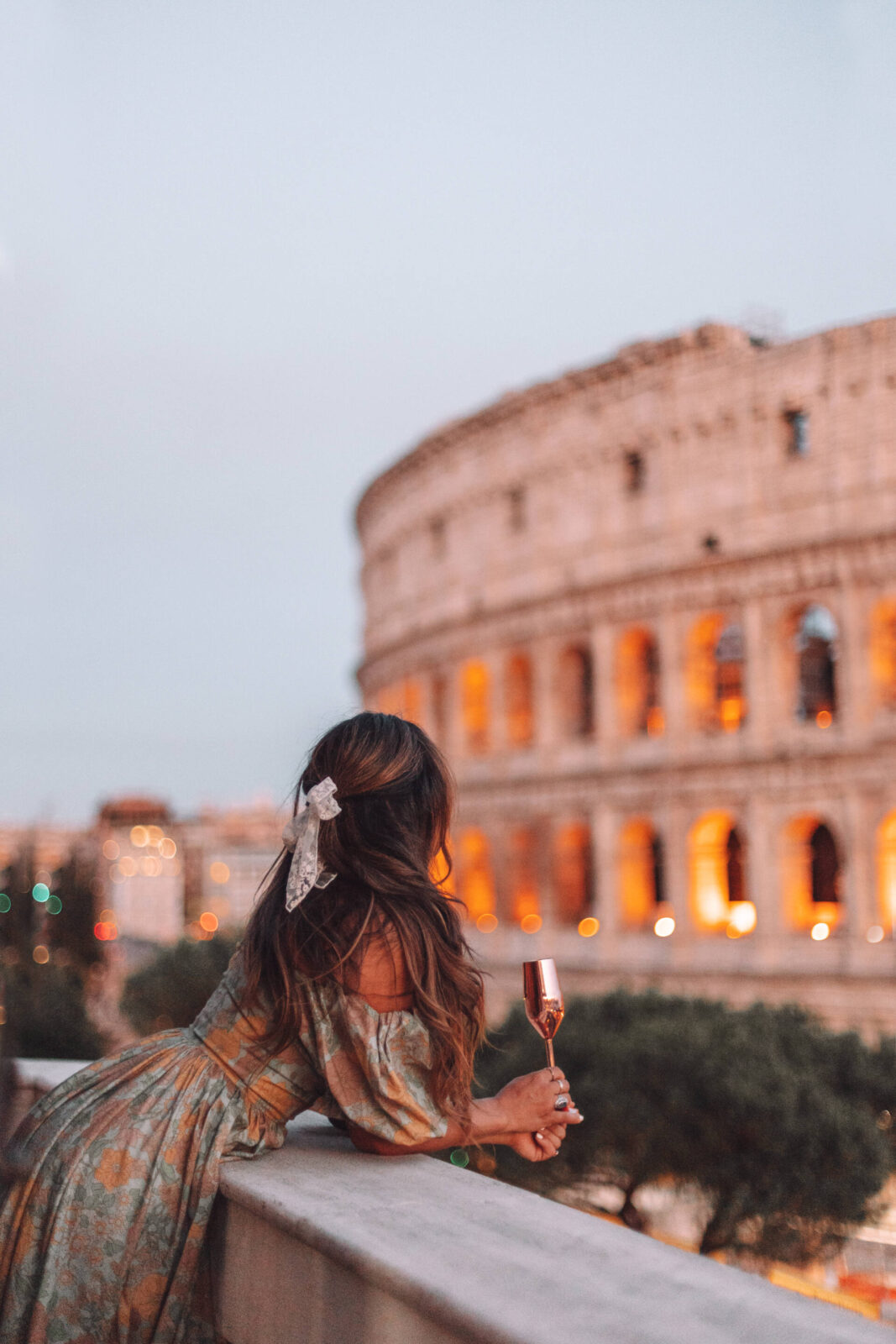 the best rome airbnb with the colosseum view